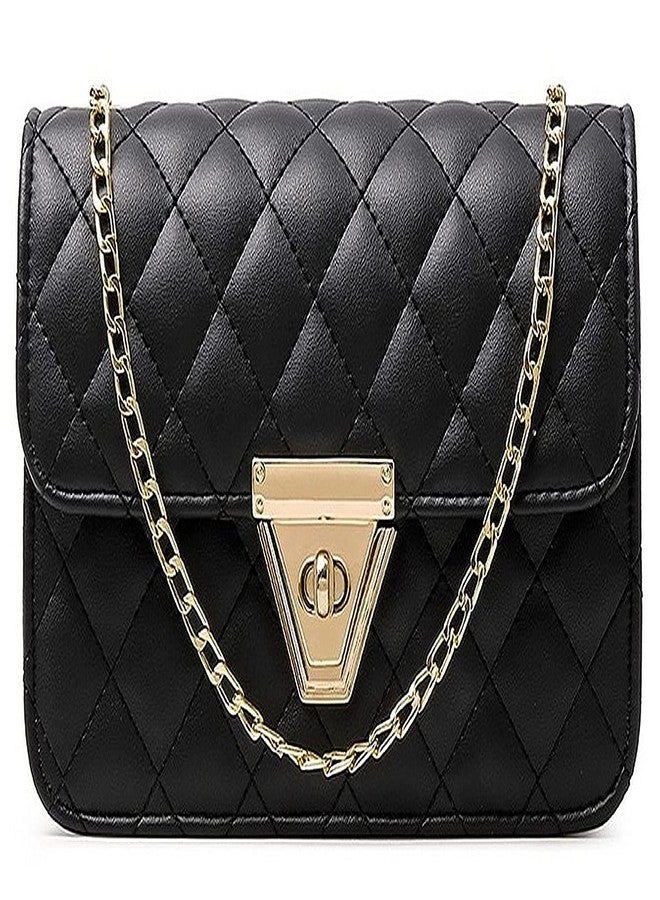 Fargo Leatherette Side Sling Bags For Women's Ladies Hangbag (Black) - Image 5